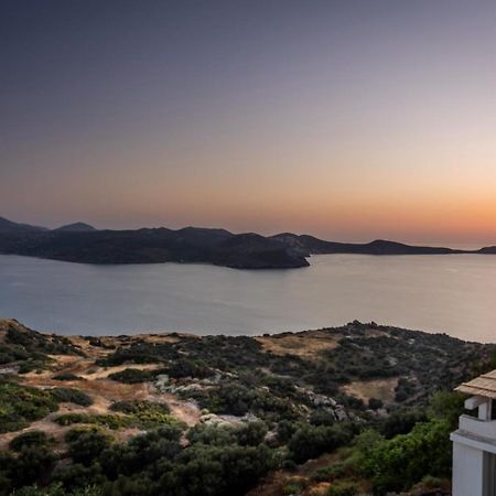 Melisses Sea View House Villa Plaka  Buitenkant foto