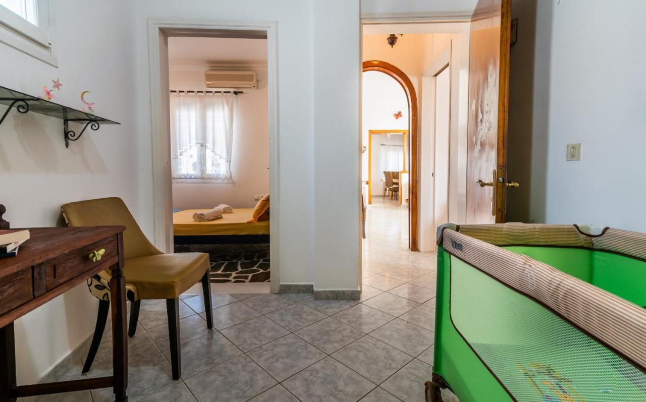 Melisses Sea View House Villa Plaka  Buitenkant foto