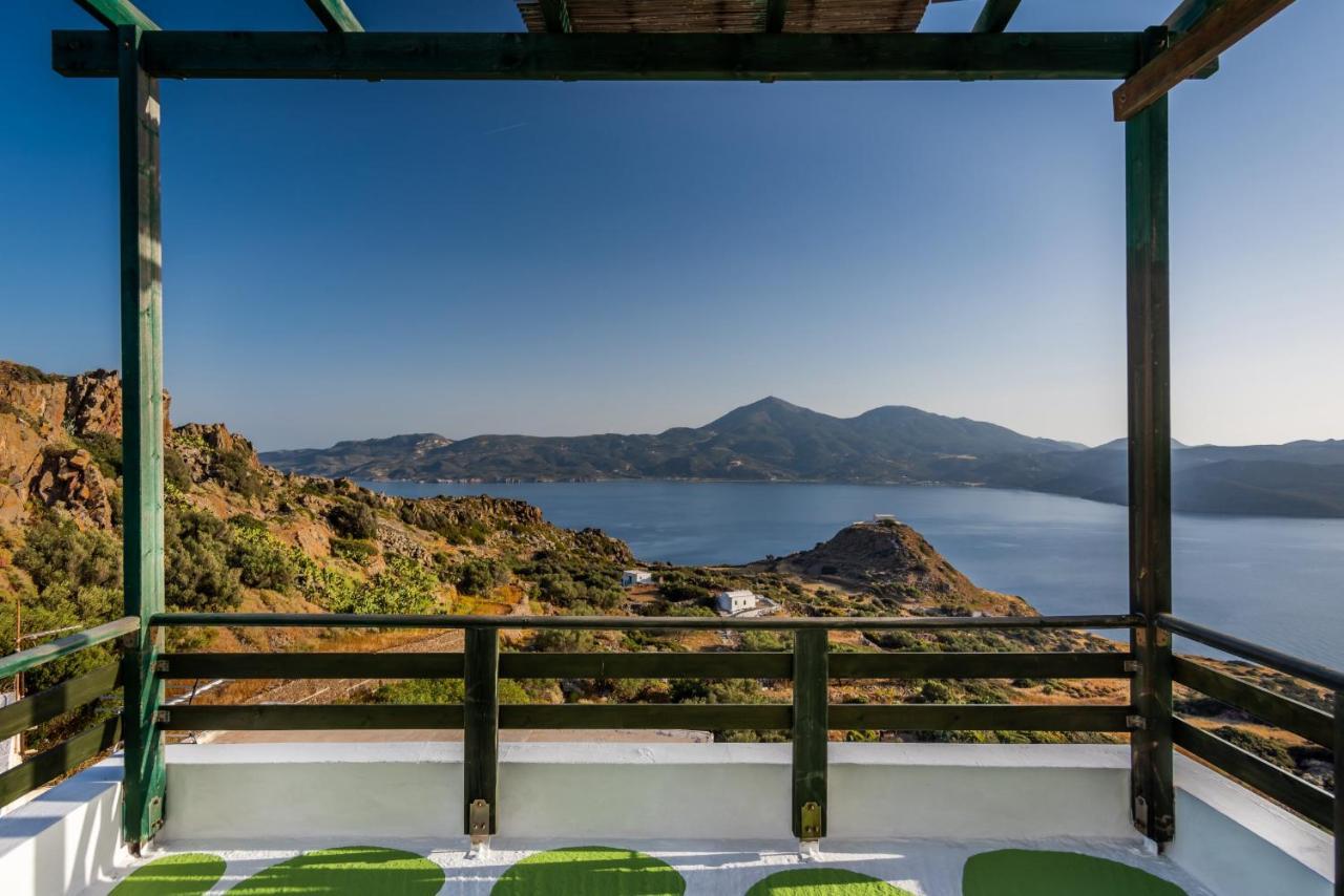 Melisses Sea View House Villa Plaka  Buitenkant foto