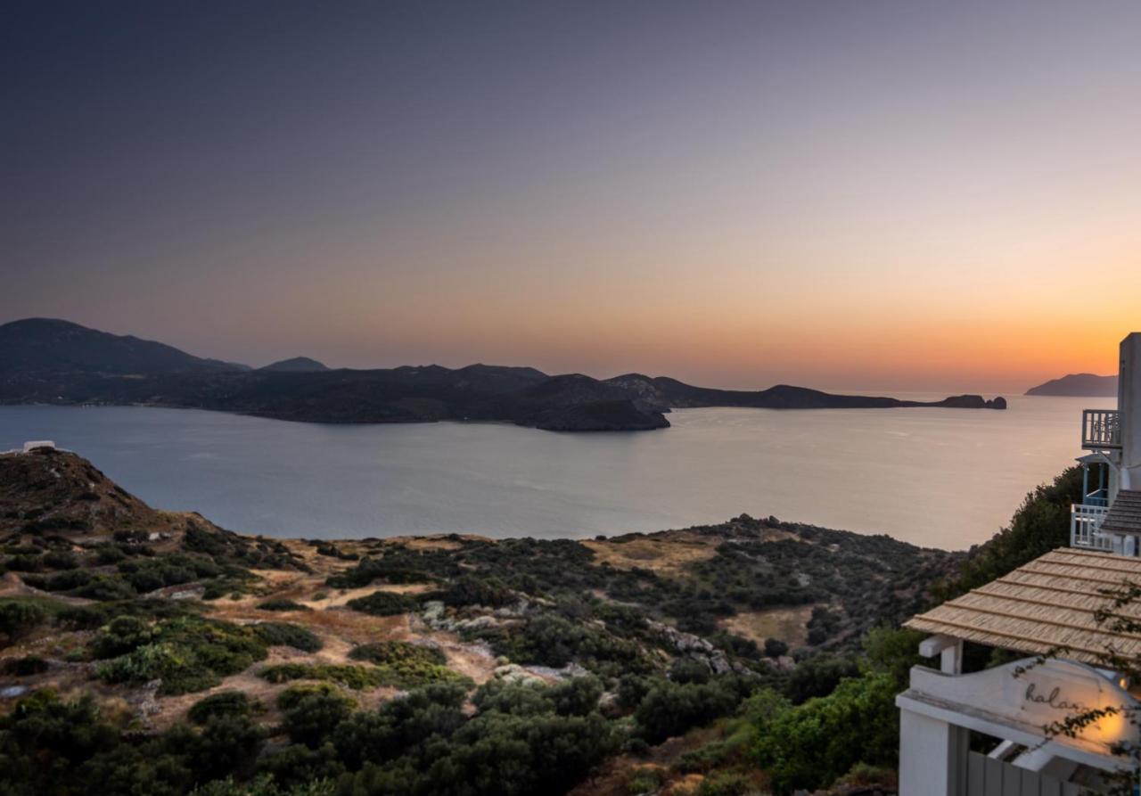 Melisses Sea View House Villa Plaka  Buitenkant foto