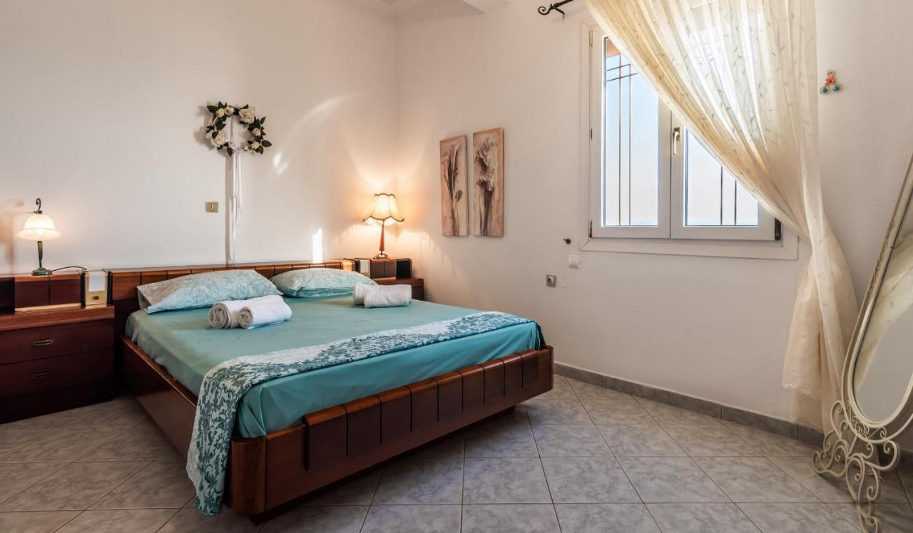 Melisses Sea View House Villa Plaka  Buitenkant foto