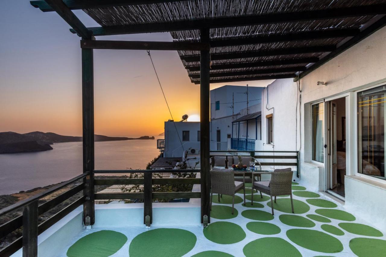 Melisses Sea View House Villa Plaka  Buitenkant foto